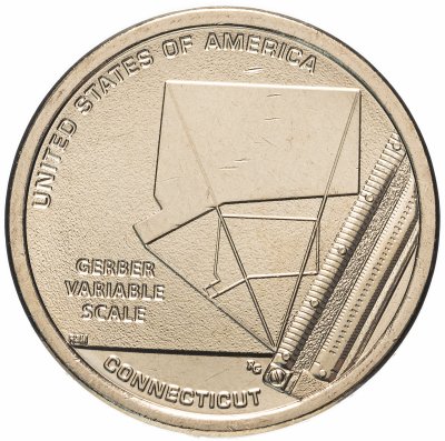 купить США 1 доллар (dollar) 2020 D "Американские инновации - Переменная шкала Гербера"