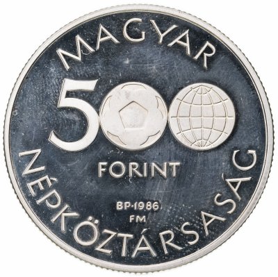 купить Венгрия 500 форинтов (forint) 1986 "Чемпионат мира по футболу 1986"