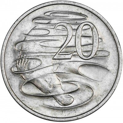купить Австралия 20 центов 1977