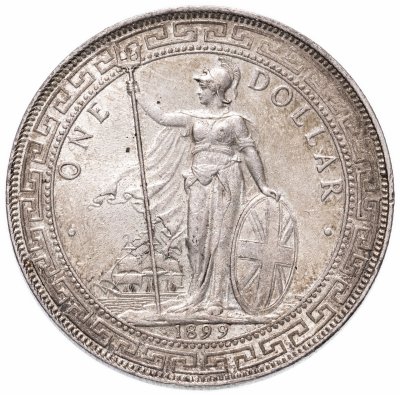 купить Великобритания (Китай) 1 торговый доллар 1899
