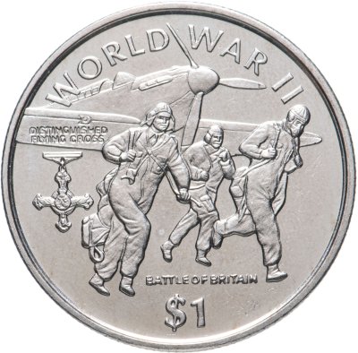 купить Либерия 1 доллар (dollar) 1997 Вторая мировая война - Битва за Британию