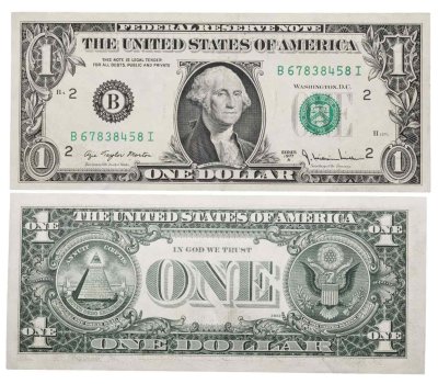 купить США 1 доллар 1977А год (Pick 462b) B-Нью Йорк