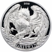 купить Танзания 1500 шиллингов 2018 Proof "Гриффон"