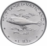 купить Ватикан 10 лир (lire) 1977