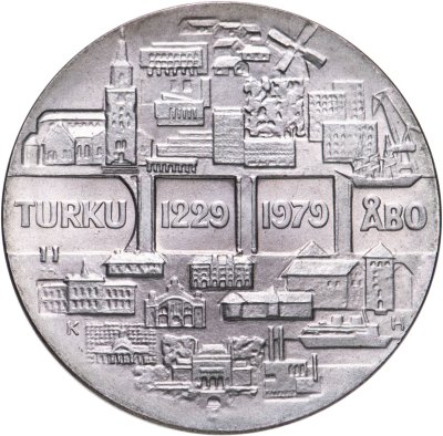 купить Финляндия 25 марок (markkaa) 1979 "750 лет Турку"