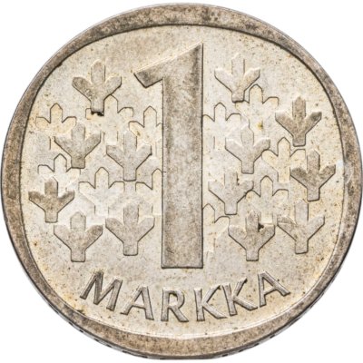 купить Финляндия 1 марка (markka) 1966 S