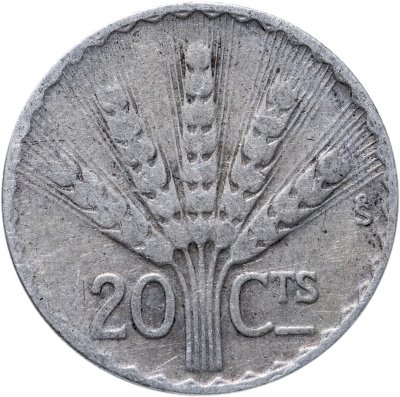 купить Уругвай 20 сентесимо (centesimos) 1942
