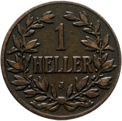 купить Германская Восточная Африка 1 геллер 1910 "J"