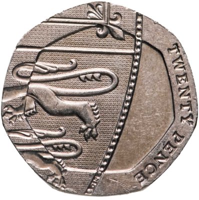купить Великобритания 20 пенсов (pence) 2010-2022, случайный год