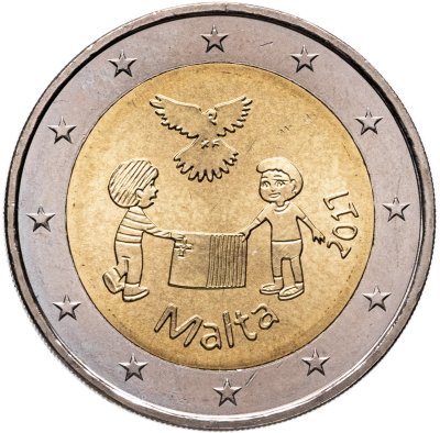 купить Мальта 2 евро (euro) 2017 "Мир"