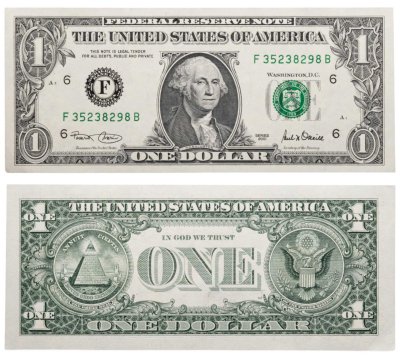 купить США 1 доллар 2001 (Pick 509) F-Атланта