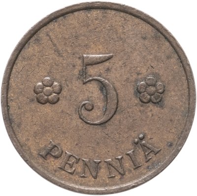 купить Финляндия 5 пенни (pennia) 1935