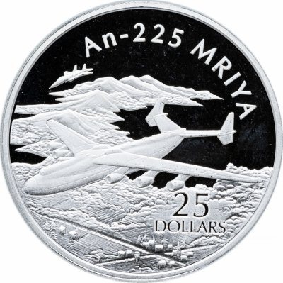купить Соломоновы острова 25 долларов 2003 "Самолеты мира: Ан-225 "Мрия""