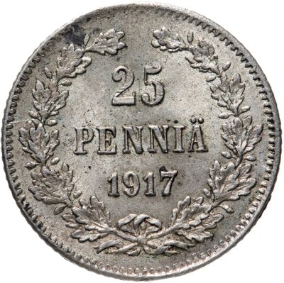 купить 25 пенни 1917 S гербовый орел без корон