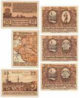 купить Германия (Позен: Леобшютц) набор из 3-х нотгельдов 1921