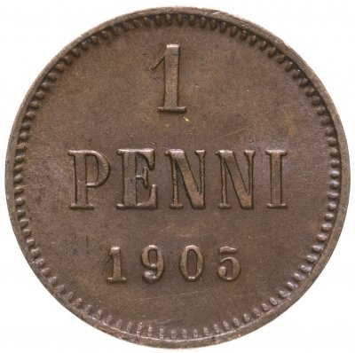 купить 1 пенни (penny) 1905