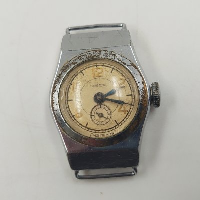 купить Часы наручные женские "Звезда", металл, стекло, Пензенский часовой завод, СССР, 1950-1980 гг.