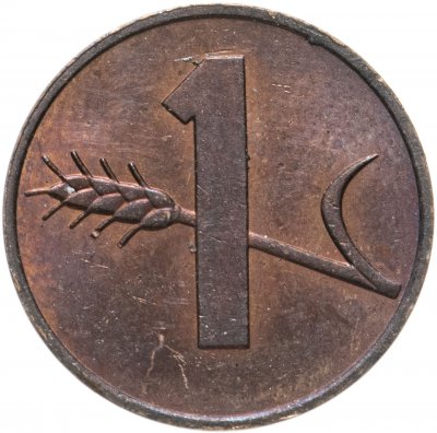 купить Швейцария 1 раппен (rappen) 1948-2006, случайная дата