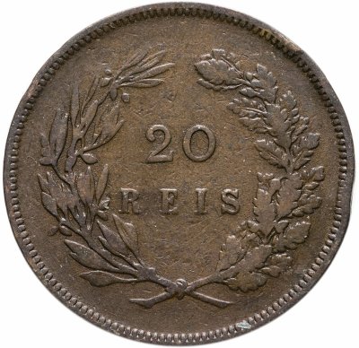 купить Португалия 20 рейс (reis) 1891