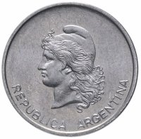 Купить Аргентина 5 сентаво (centavos) 1983