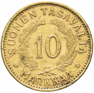 купить Финляндия 10 марок 1937