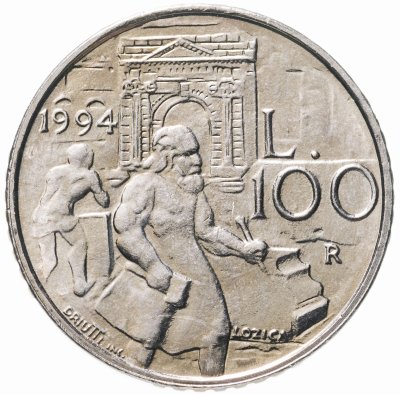 купить Сан-Марино 100 лир (lire) 1994