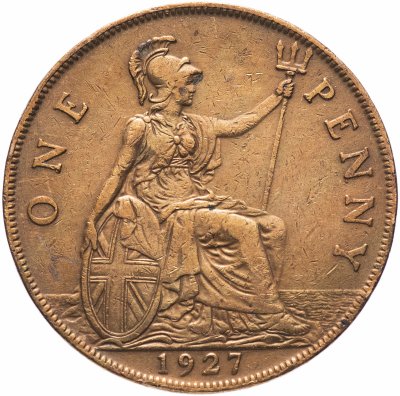купить Великобритания 1 пенни 1927