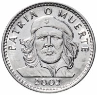 Купить Куба 3 песо (pesos) 2002 "Эрнесто Че Гевара"