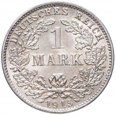 купить Германия 1 марка (mark) 1915 D знак монетного двора: "D" - Мюнхен