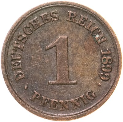 купить Германия, 1 пфенниг 1899 G