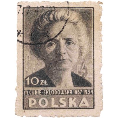 купить Польша марка 10 злотых 1934 "Мария Кюри-Складовская"