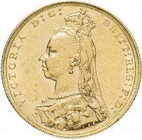 Купить Великобритания соверен 1891