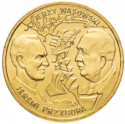 купить Польша 2 злотых 2011 "Иеремия Пржибора, Ежи Васовский (Jeremi Przybora, Jerzy Wasowski)"