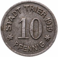 купить Германия (Триер) нотгельд 10 пфеннигов 1919
