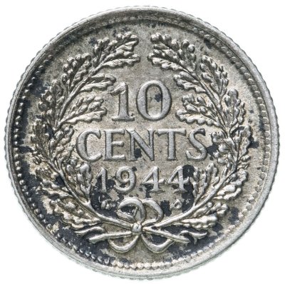 купить Нидерланды 10 центов (cents) 1944 P