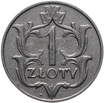 купить Польша 1 злотый (zloty) 1929