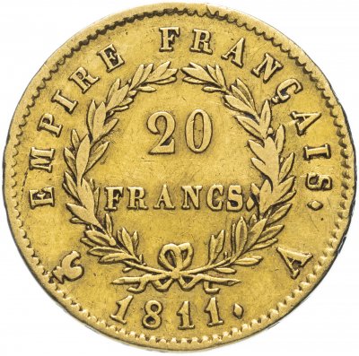 купить 20 франков (francs) 1811