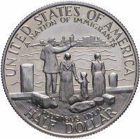 Купить США 1/2 доллара 1986 "100 лет Статуе Свободы"
