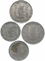 Купить Гваделупа полный набор для обращения 1903-1921 годов (4 штуки, VF)