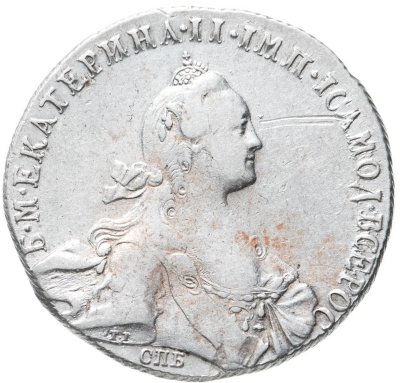 купить 1 рубль 1772 СПБ-ТI-ЯЧ