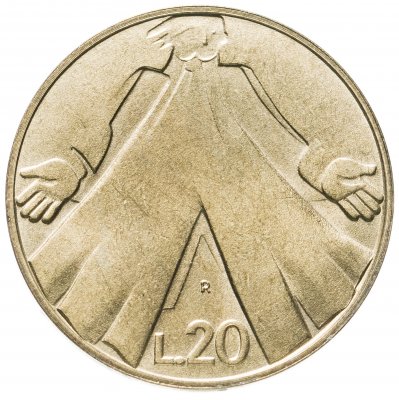 купить Сан-Марино 20 лир (lire) 1990 Шестнадцать веков истории