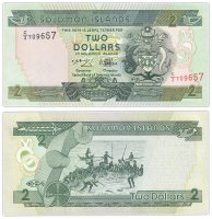 купить Соломоновы Острова 2 доллара 2004