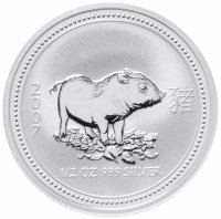 купить Австралия 50 центов (cents) 2007 "Год свиньи"
