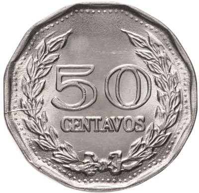 купить Колумбия 50 сентаво (centavos) 1970