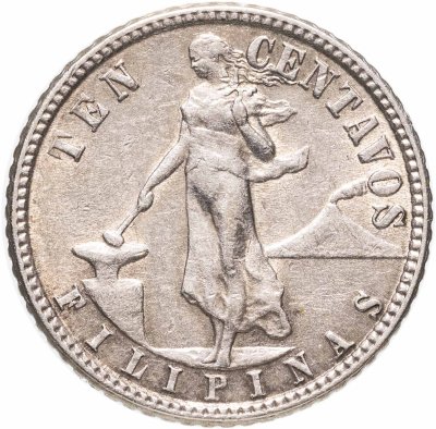 купить Филиппины 10 сентаво (centavos) 1945
