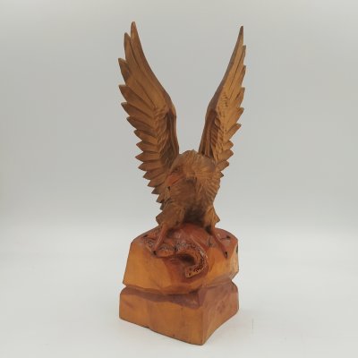 купить Статуэтка "Орёл", дерево, резьба, СССР, 1960-1990 гг.