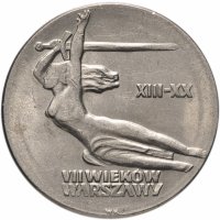 купить Польша 10 злотых (zlotych) 1965 "700 лет Варшаве, Ника"
