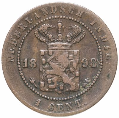 купить Голландская Ост-Индия 1 цент (cent) 1898