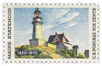 Купить США 6 центов 1970 "150 лет штату Мен"