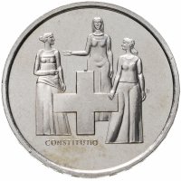 купить Швейцария 5 франков 1974 "100 лет Конституции"